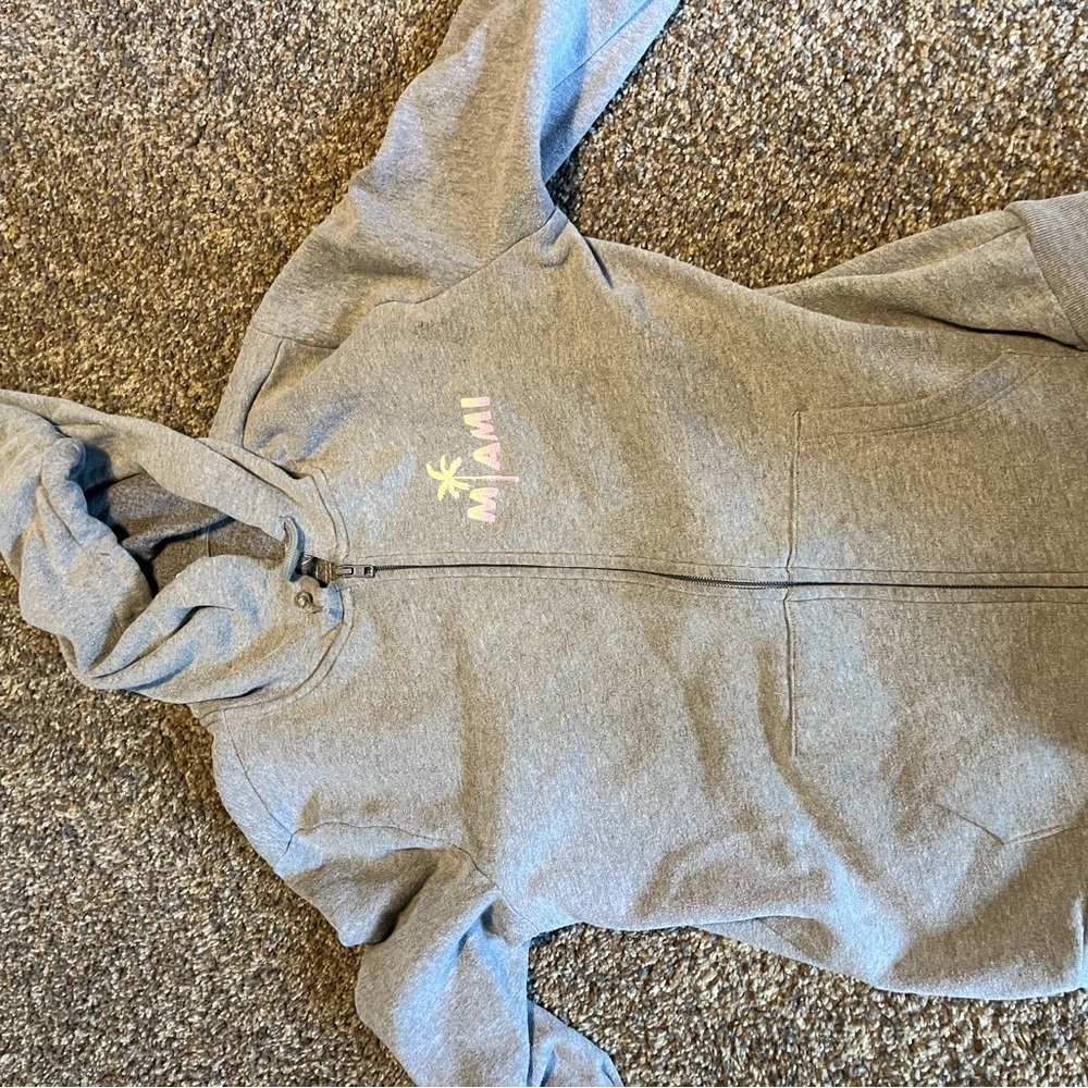PINK Victoria's Secret Gray Utility Jacket